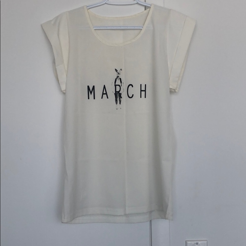 Silk like light t shirt